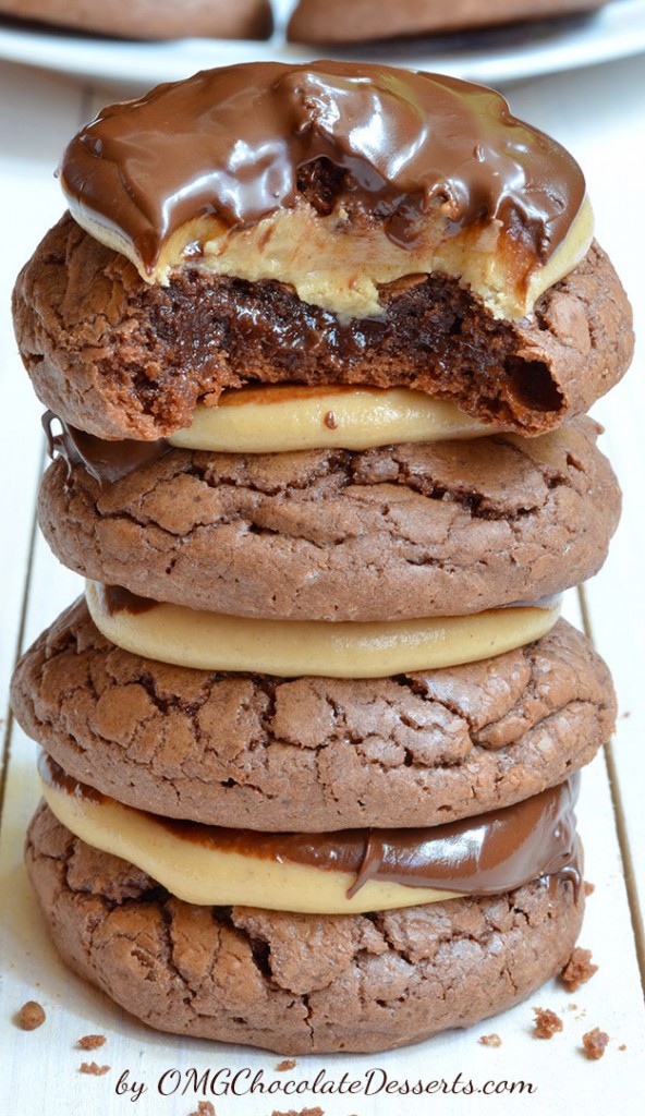 Buckeye Brownie Cookies – Eat More Chocolate Eat More Chocolate