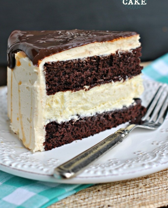 Salted Caramel Chocolate Cheesecake Cake Eat More Chocolate Eat More