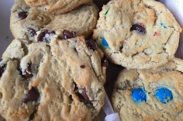 Chocolate Chip and M&M Cookies