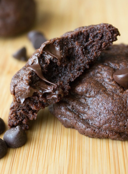 Soft Batch Double Chocolate Cookies – Eat More Chocolate Eat More Chocolate