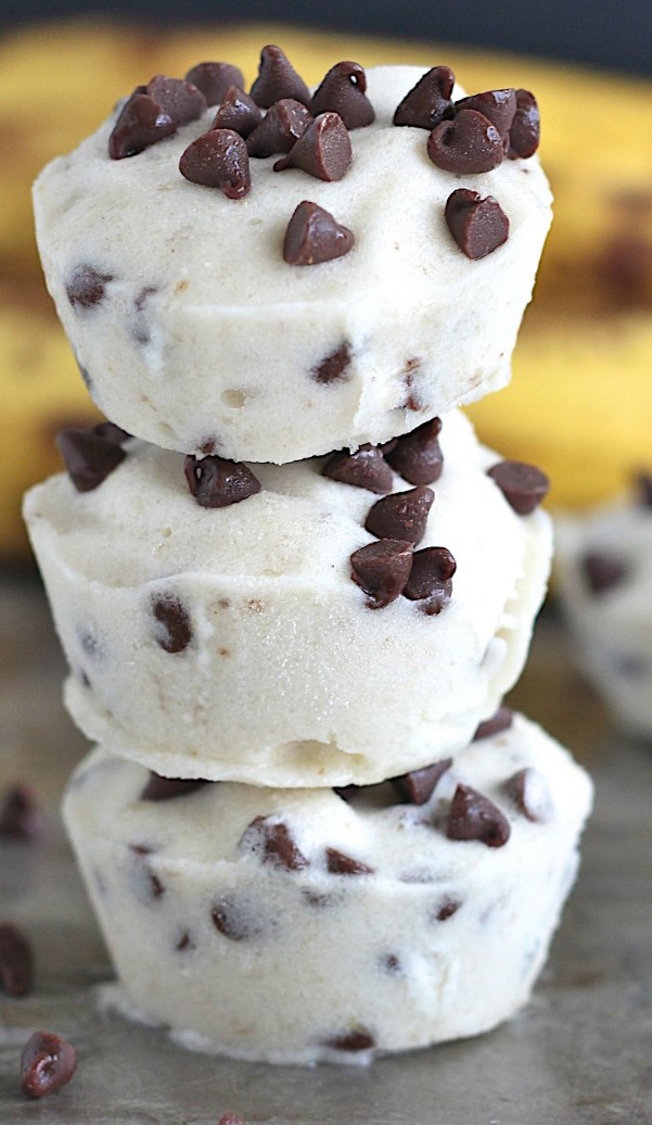 Banana Chocolate Chip Ice Cream Bites – Eat More Chocolate Eat More Chocolate